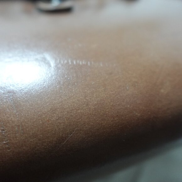 Vintage John Romain Style Leather Handbag - Picture 10 of 16